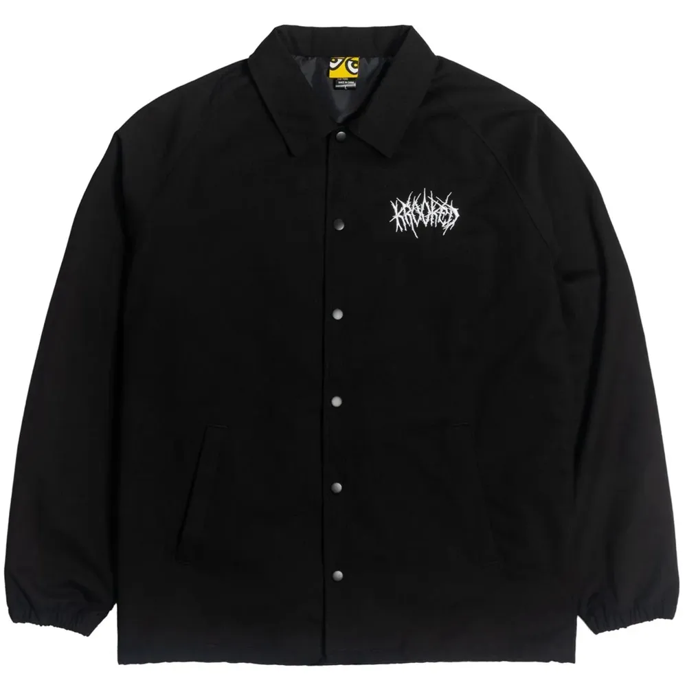 Krooked Necro Skript Black White Jacket [Size: M]