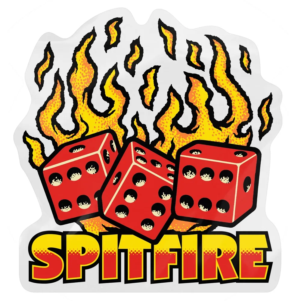 Spitfire Hot Hands Medium Sticker