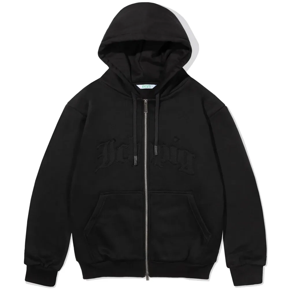 Ichpig Legions Zip Up Black Hoodie [Size: M]