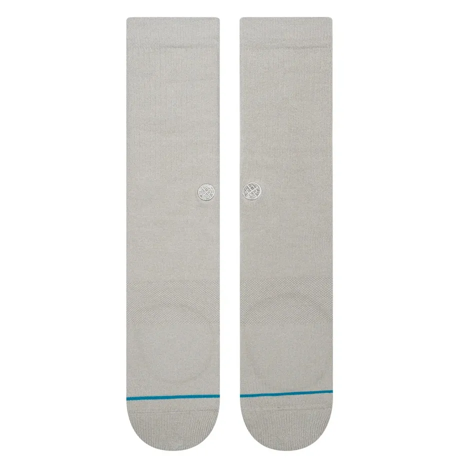 Stance Icon Grey Heather Large Mens Socks