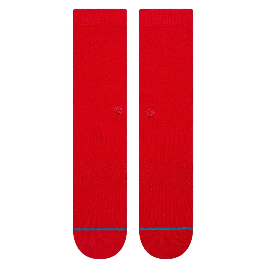 Stance Icon Red Large Mens Socks