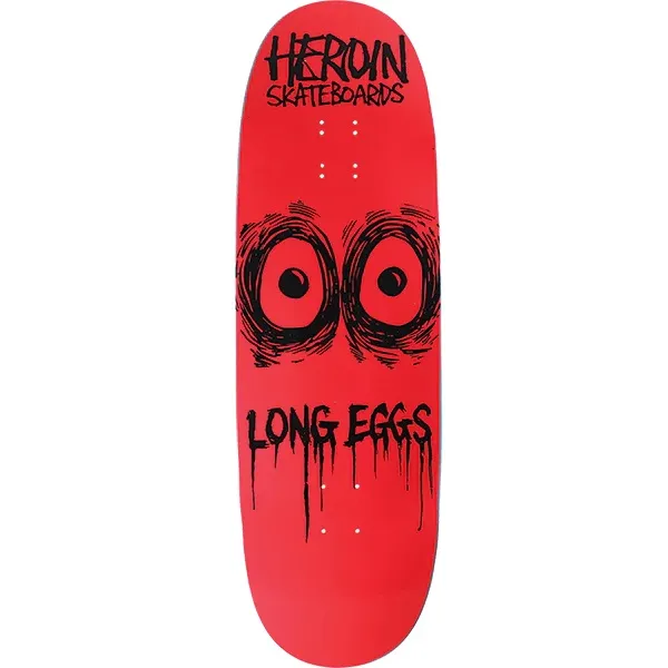 Heroin Long Eggs 10.25 Skateboard Deck