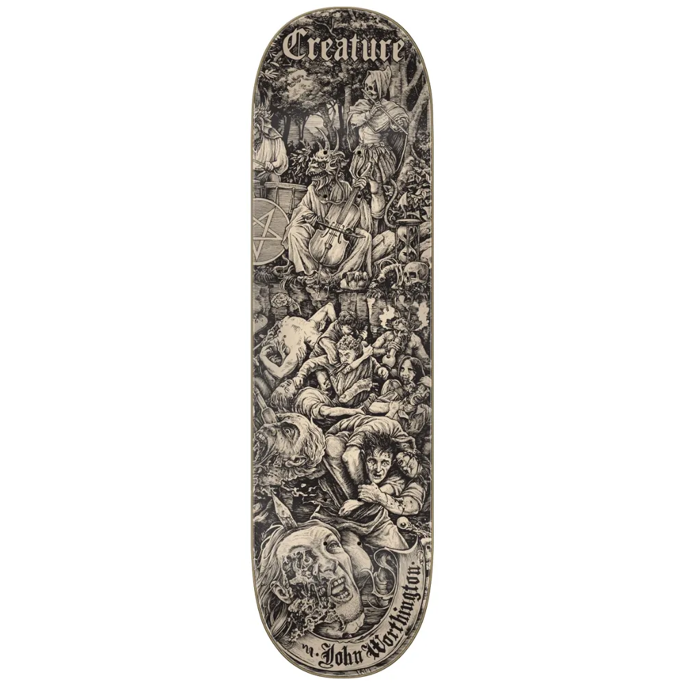 Creature The Lore Worthington VX 8.6 Skateboard Deck