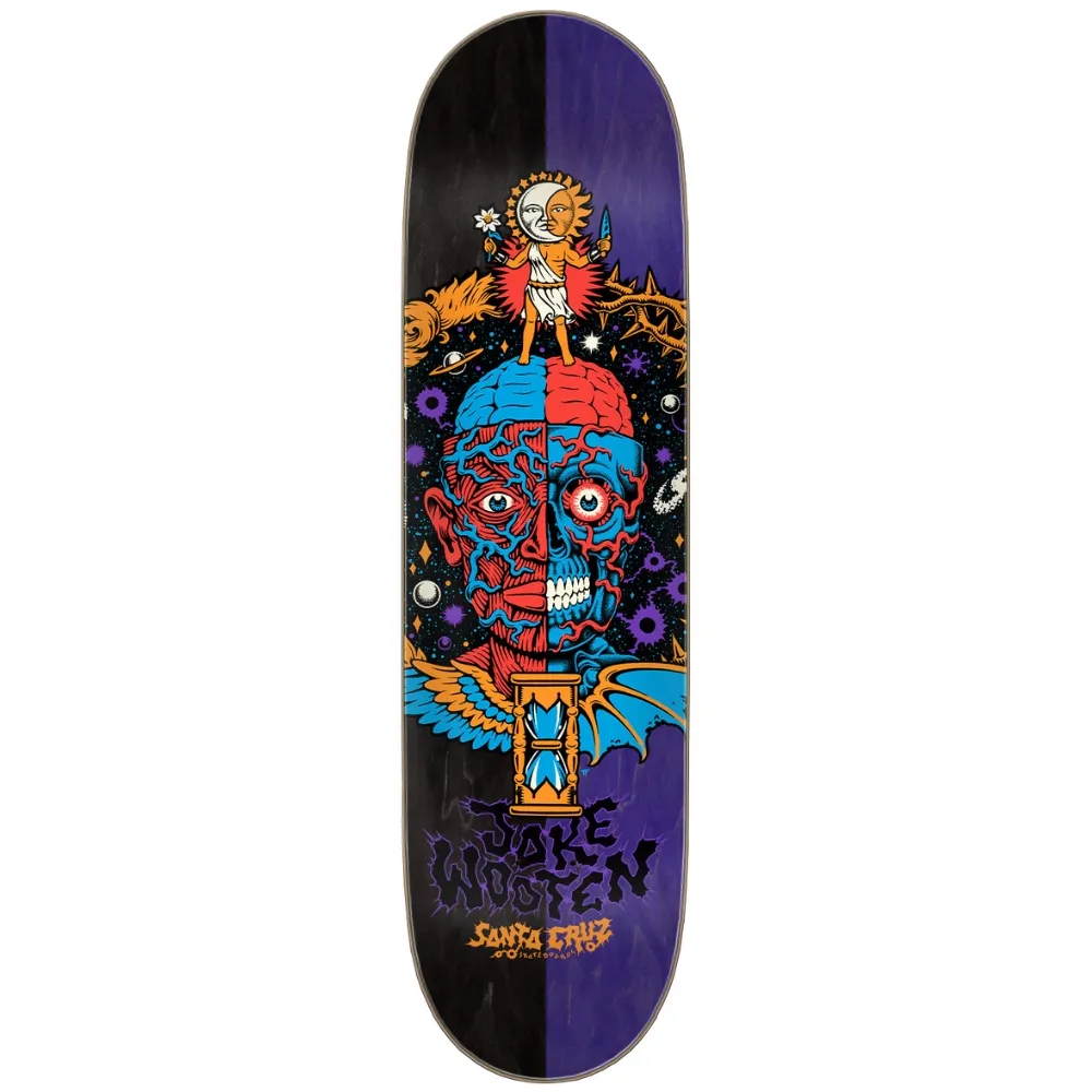 Santa Cruz Crest Wooten VX 8.5 Skateboard Deck