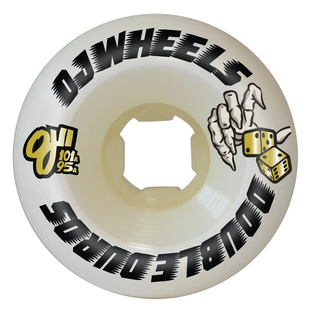 OJ Double Duro Mini Combo 101A/95A 53mm Skateboard Wheels