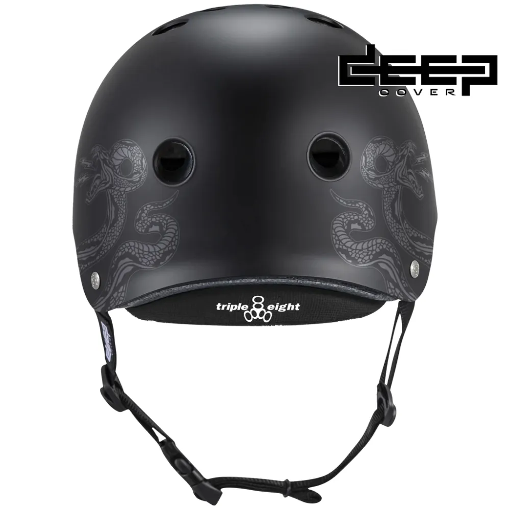 Triple 8 Certified Deep Cover Elliot Sloan Helmet [Size: XS-S]