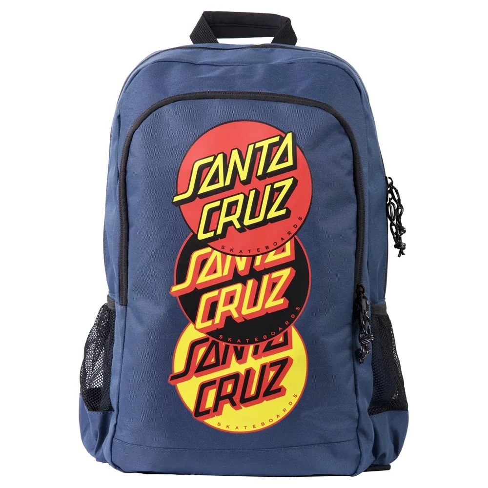 Santa Cruz Descended Dots Curved Slimline Teal Backpack