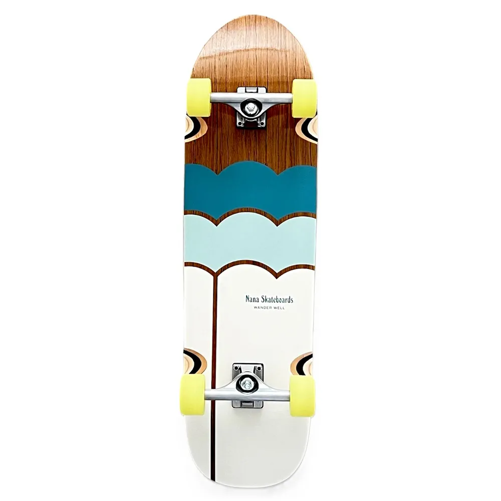 Nana Boomer Billow Blue 35 Cruiser Skateboard