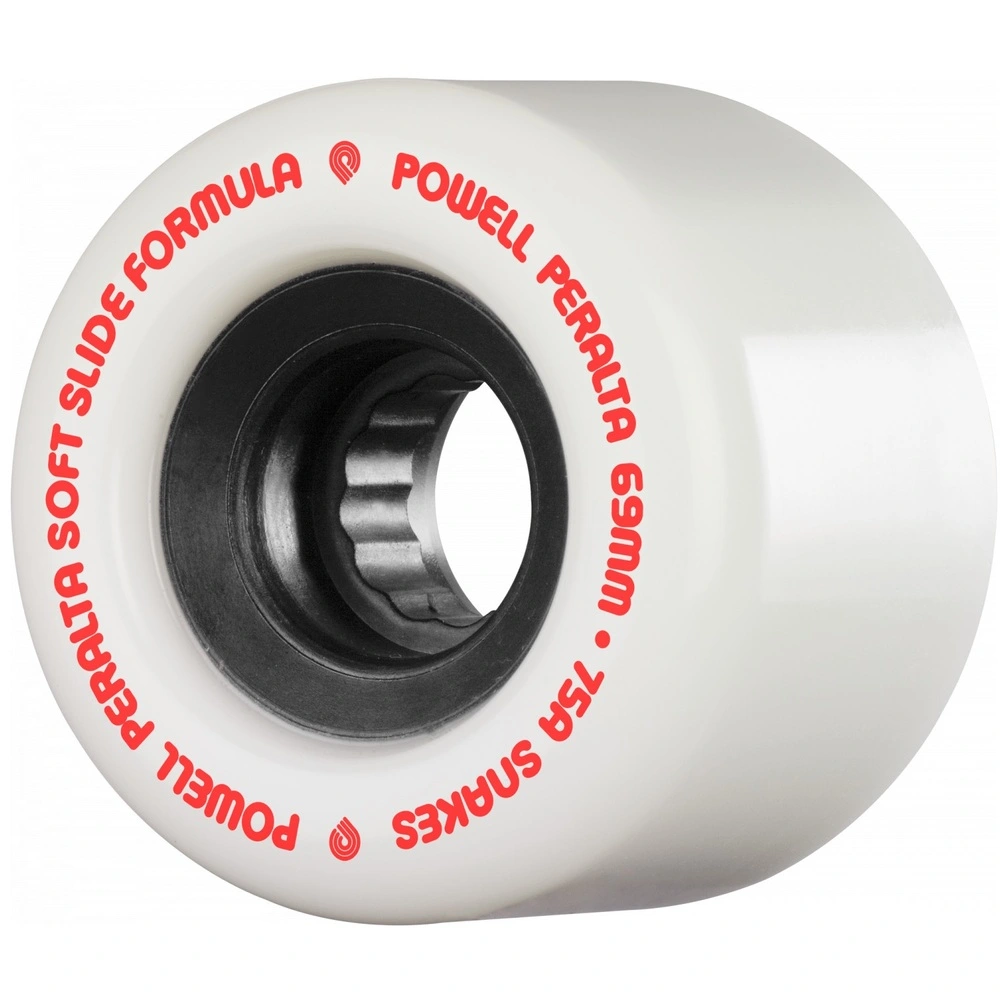 Powell Peralta Snakes White SSF 75A 69mm Skateboard Wheels