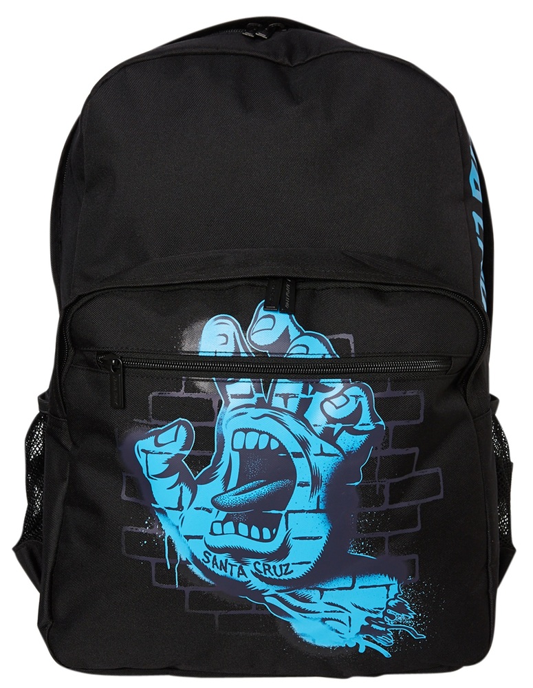 Santa Cruz Youth Backpack Spray Hand Black