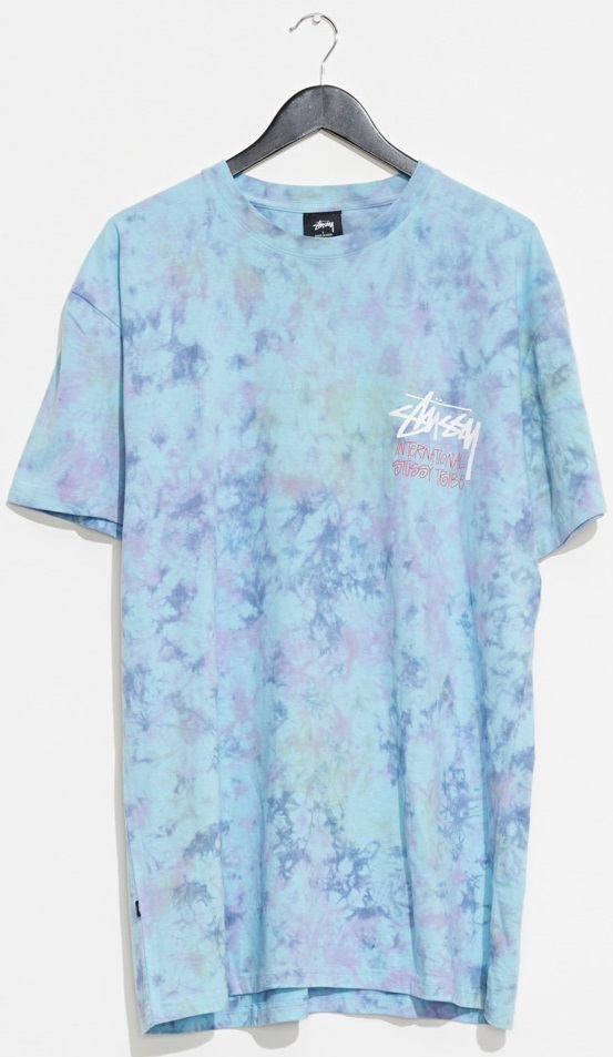 basic stussy tie dye tee