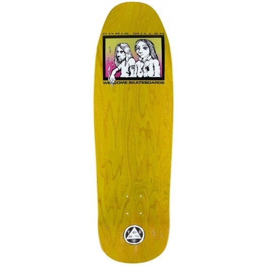 Welcome Skateboard Deck Chris Miller The Couple On Gaia 9 6