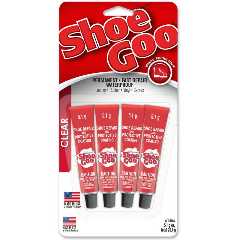 Shoe Goo Mini 4 Pack Clear Shoe Repair Adhesive