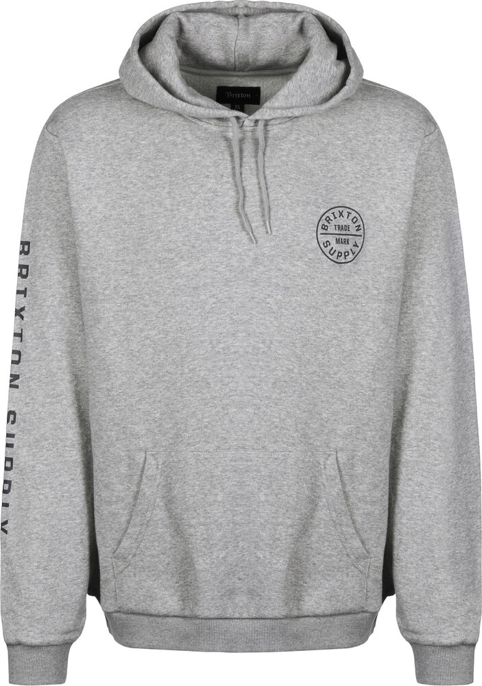 brixton grey hoodie