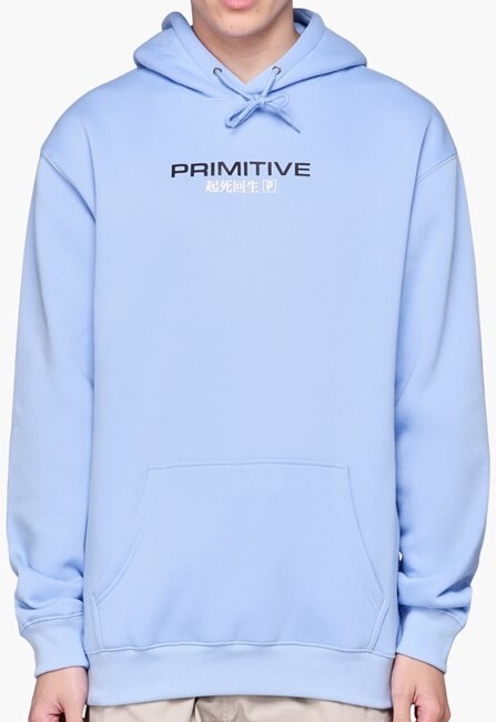 primitive blue hoodie