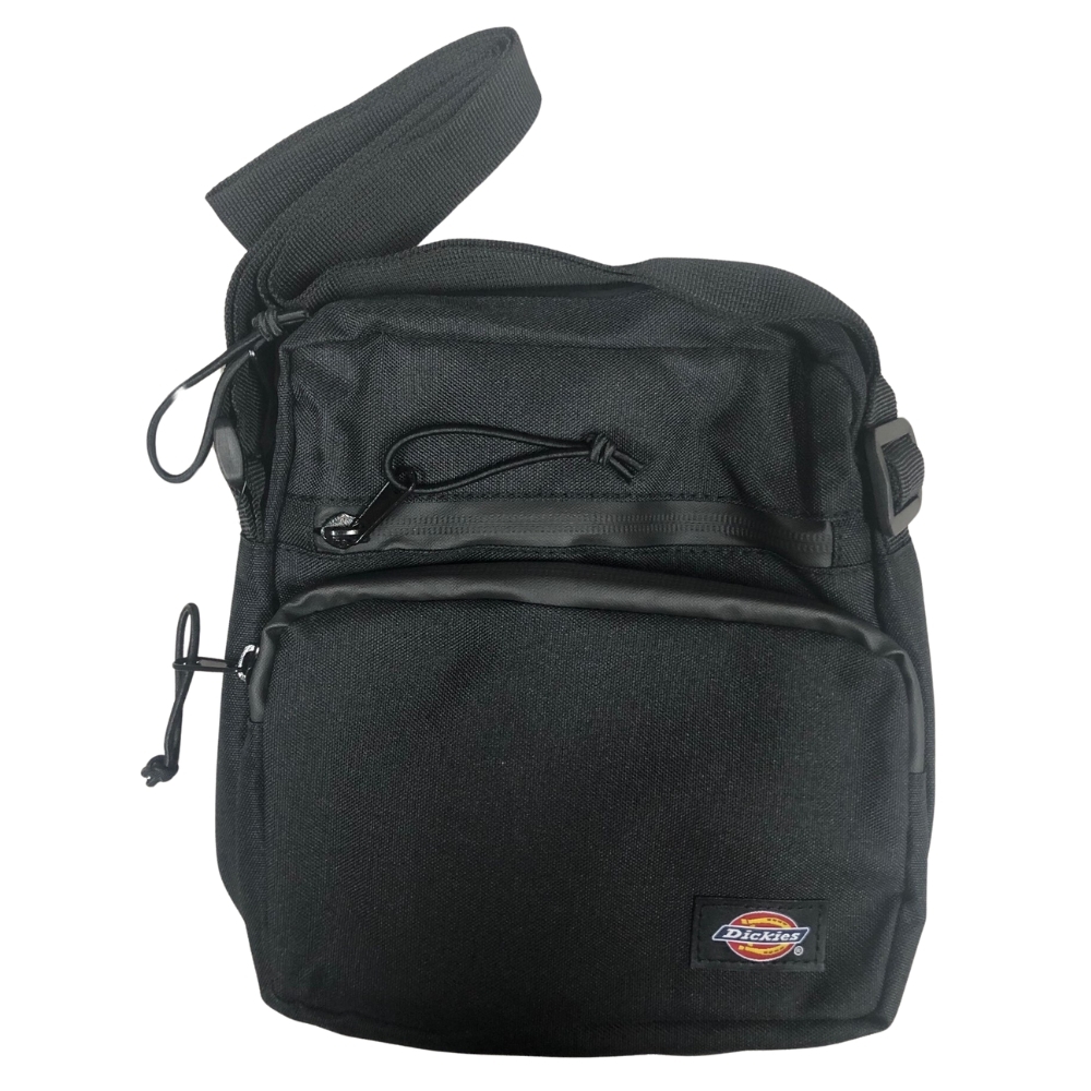 Dickies Gilmer Messenger Black Shoulder Bag