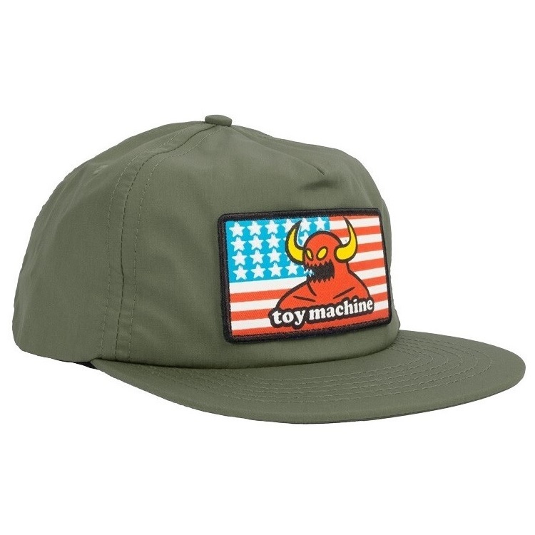 Toy Machine Skate Hat American Monster Snapback Army