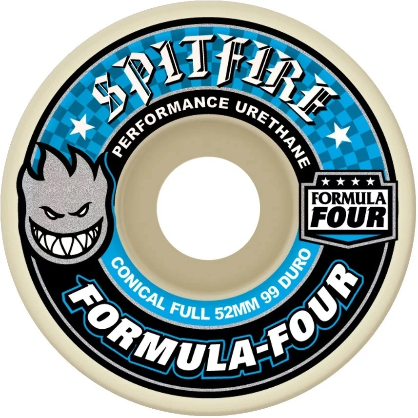 Spitfire Conical Full F4 99D 56mm Skateboard Wheels