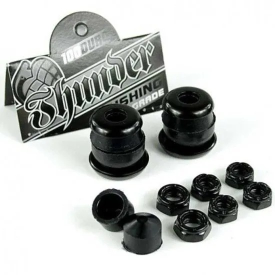 Thunder Rebuild Kit 100 Duro Black Skateboard Bushings