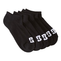 DC Ankle Black 5pk Socks