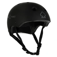 Protec Classic Certified Matte Black Helmet