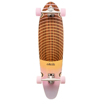 Nana Jackaroo Kicktail Doppler Lilac Melon 36 Longboard Skateboard