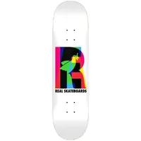 Real Eclipsing White 8.25 Skateboard Deck