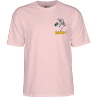 Powell Peralta Skate Skeleton Pink T-Shirt