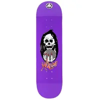 Welcome Clairvoyant On Evil Twin Purple 8.5 Skateboard Deck