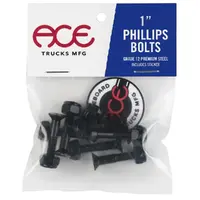 Ace Trucks 1" Black Phillips Hardware