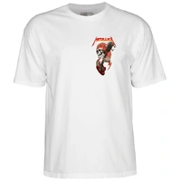 Powell Peralta Metallica Collab White T-Shirt