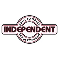 Independent BTG Bauhaus White Vinyl Sticker