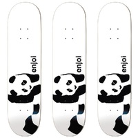 Enjoi Panda Logo R7 MBMS Whitey 8.25 3 Pack Skateboard Decks