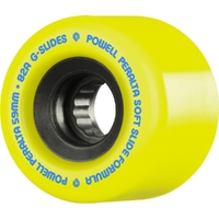 Powell Peralta G Slides SSF Yellow 82A 59mm Skateboard Wheels