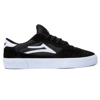 Lakai Cambridge Black White Suede Mens Skate Shoes