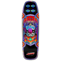 Santa Cruz Delfino Pinball Shaped 9.14 Skateboard Deck