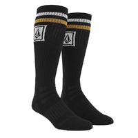 Volcom Ramp Stone Skate Black Socks