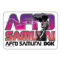 Dgk Afro Samurai Blade Skateboard Sticker