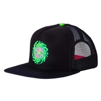 Slime Balls Logo Black Trucker Hat