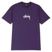 Stussy Stock Chest Grape T-Shirt