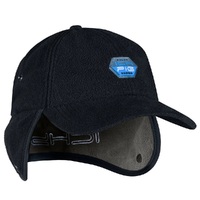 Ichpig Polar Break Black Pebble Flap Hat Cap