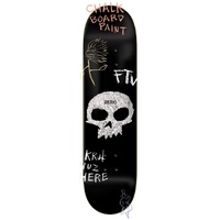 Zero Single Skull Chalkboard 8.25 Skateboard Deck