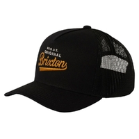 Brixton Postal C Netplus MP Black Trucker Hat