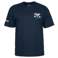 Powell Peralta Rat Bones Navy T-Shirt