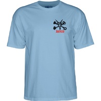 Powell Peralta Rat Bones Carolina Blue Youth T-Shirt