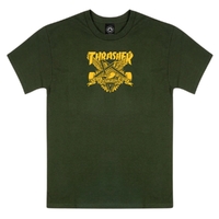 Thrasher X Antihero Eaglegram Forest Green T-Shirt