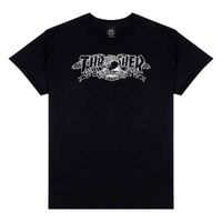 Thrasher X Antihero Mag Banner Black T-Shirt