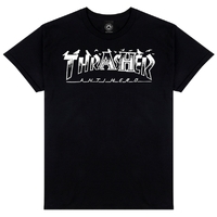 Thrasher X Antihero Pigeon Mag Black T-Shirt