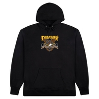 Thrasher X Antihero Eaglegram Black Hoodie