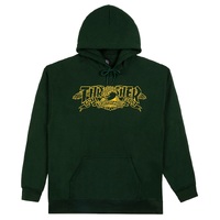 Thrasher X Antihero Mag Banner Forest Green Hoodie